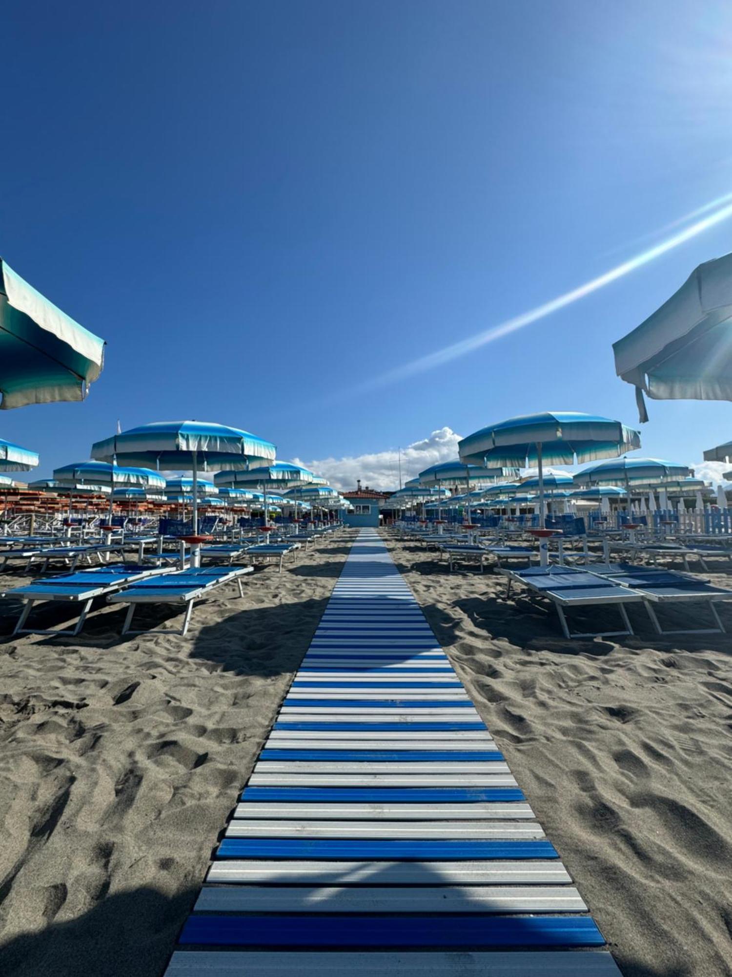 Hotel Bagno Stella Del Mare Marina Di Carrara Exteriér fotografie